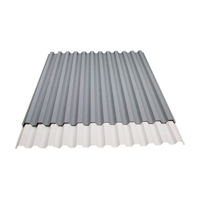 FEUILLE DE TOIT UNIQUE UPVC (PETIT TRAP&Eacute;ZO&Iuml;DAL)
